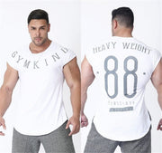 2018 New Sports clothing Gyms Tight t-shirt mens fitness t-shirt homme Running Gyms t shirt men fitness crossfit Summer tops