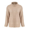 Simplee Drop sleeve turtleneck pullovers and sweaters Women casual jumpers 2018 autumn winter women knitted sweaters