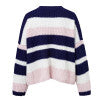 Simplee 2018 fashion O neck women sweaters Vintage rainbow sweater casual pullovers and sweaters Autumn winter jumpers
