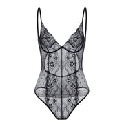 Glamaker Gold bodysuit lace backless Women cami Bodysuit sexy spaghetti strap women Autumn fashion flowers embroidery playsuits