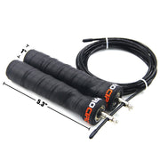Crossfit Jump Rope with Anti-Slip Handle (Skip Speed & Weighted)