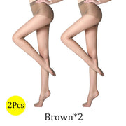 BONAS 2018 New Sexy Breathable Tights 5D Tear-resistant Women Stretchy Pantyhose Ultra-thin Nylon Tights Female Black Stockings