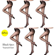 BONAS 2018 New Sexy Breathable Tights 5D Tear-resistant Women Stretchy Pantyhose Ultra-thin Nylon Tights Female Black Stockings