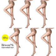 BONAS 2018 New Sexy Breathable Tights 5D Tear-resistant Women Stretchy Pantyhose Ultra-thin Nylon Tights Female Black Stockings