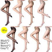 BONAS 2018 New Sexy Breathable Tights 5D Tear-resistant Women Stretchy Pantyhose Ultra-thin Nylon Tights Female Black Stockings