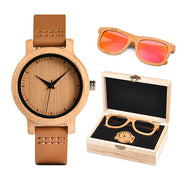 2018 BOBO BIRD Luxury Women Watches Sunglasses Suit Present Box Gift Set for Ladies relogio feminino Accept Logo Drop Shipping