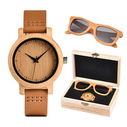 2018 BOBO BIRD Luxury Women Watches Sunglasses Suit Present Box Gift Set for Ladies relogio feminino Accept Logo Drop Shipping