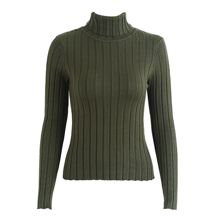 Simplee Turtleneck knitting sweater women Casual cotton knitted winter sweater pullover female 2017 Autumn winter jumper