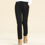 Winter Cashmere Harem Warm Pants Women's Velvet Thick Lambskin Cashmere Pants For Women loose Winter Causal Women trousers Warm
