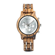 BOBO BIRD Women Watches Luxury Chronograph Date Quartz Watch Luxury Versatile Ladies Wooden Timepieces Accept Logo Drop Shipping