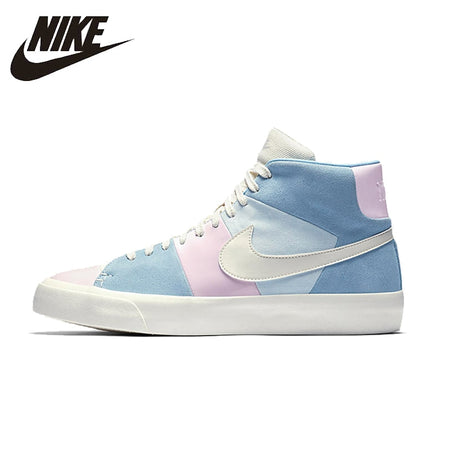 NIKE Blazer Royal Easter QS Original Womens Skateboarding Shoes Breathable Stability Support Sports Sneakers For Women Shoes