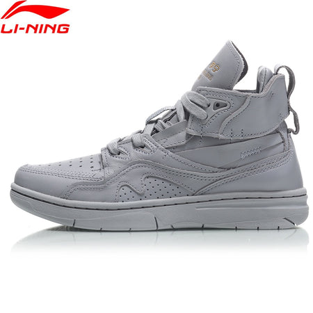 Li-Ning Women PFW 937 ACE Basketball Culture Shoes Wearable Genuine Leather LiNing Sport Shoes Sneakers AGBN056 XYL195