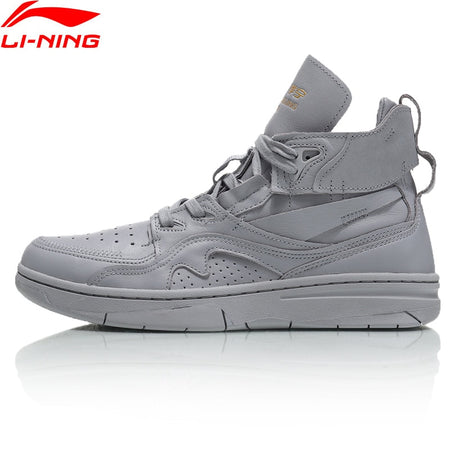Li-Ning Men PFW 937 ACE Basketball Culture Shoes Wearable Genuine Leather LiNing Sport Shoes Sneakers AGBN067 XYL194