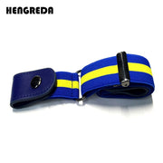 Buckle-Free Elastic Belt Buckle Free No Buckle Stretch Belt Women's Plus Belts for Jeans Pants Dresses