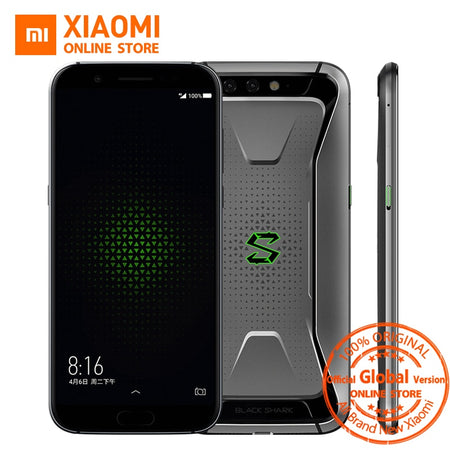 Global Version Xiaomi Black Shark Gaming Phone 8GB 128GB Snapdragon 845 5.99" 18:9 Full Screen 4000mAh Heisha Smartphone