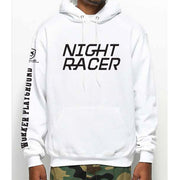 SHARK & Worker Playground Men's Boy White Hoodie Tracksuit Autumn Winter Pocket Stand Hat Long Sleeve Tops Sweatshirt /SWP-P002W