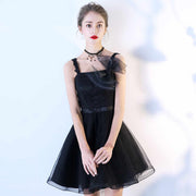Treutoyeu 2018 New Style Dress Solid Black Bandage Spaghetti Strap Dresses Summer Sleeveless Lace Black Wine Red Dress D023