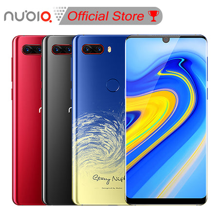 Original Official Nubia Z18 4G Smartphone 6 inch 8GB RAM 128GB ROM Snapdragon 845 Octa core Fingerprint FHD 18:9 Full Screen