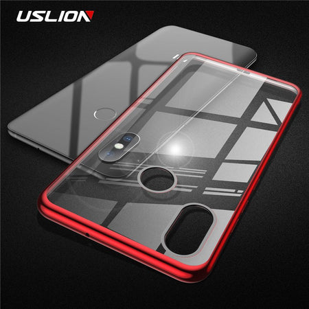 USLION Clear Silicon Phone Case For Xiaomi Mi8 SE 6X 5X A1 Redmi 5 5A 4 Pro Note 4 4X Electroplating Soft TPU Back Cover Cases